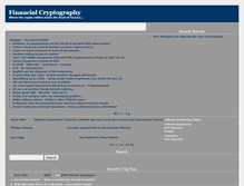 Tablet Screenshot of financialcryptography.com